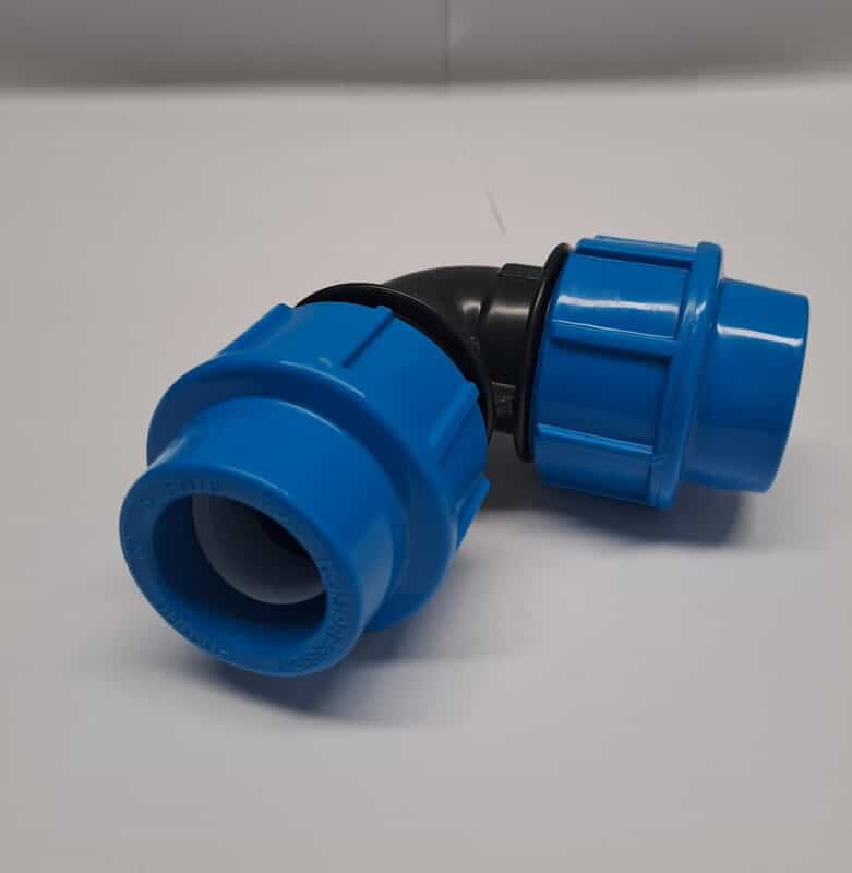 Compression elbow