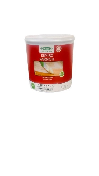 water based varnish 5l chestnut