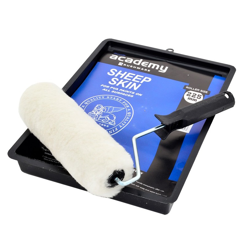 Roller set 225mm sheepskin