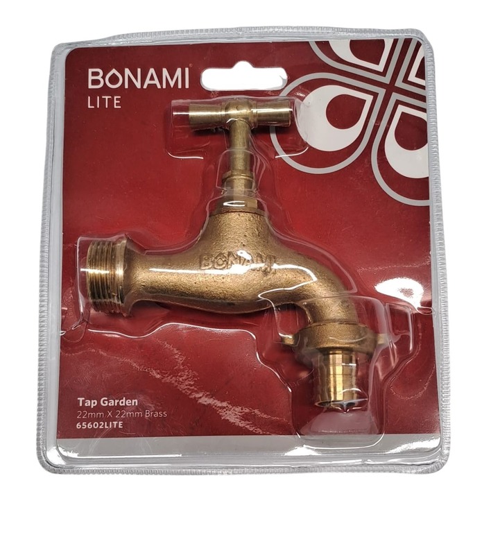 Brass garden tap