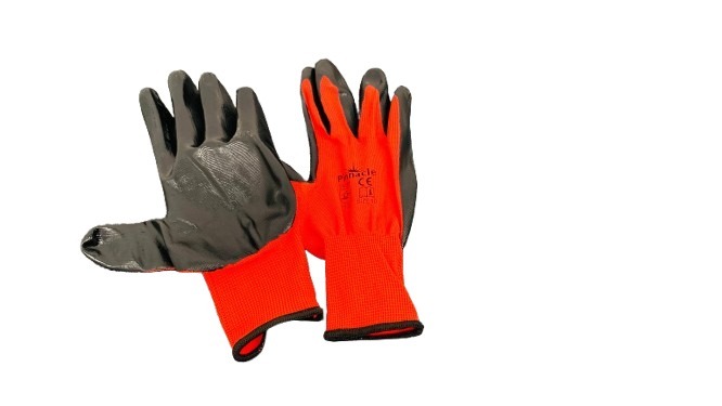 Gloves-flex smooth red nitrile