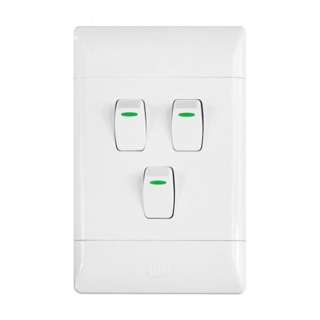 Switch 3 lever 1 way CBI L124-P