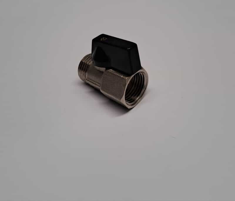 Brass mini ball valve mxf