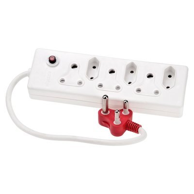 Multiplug + cord 5 way