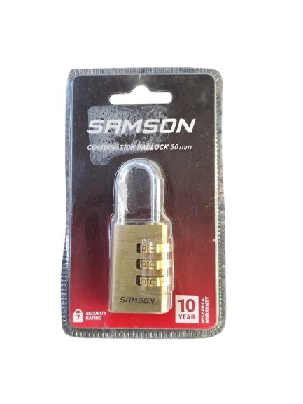 Samson p/lock combination 30mm