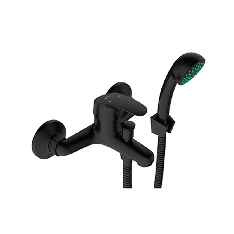 Pisces ii bath mixer black