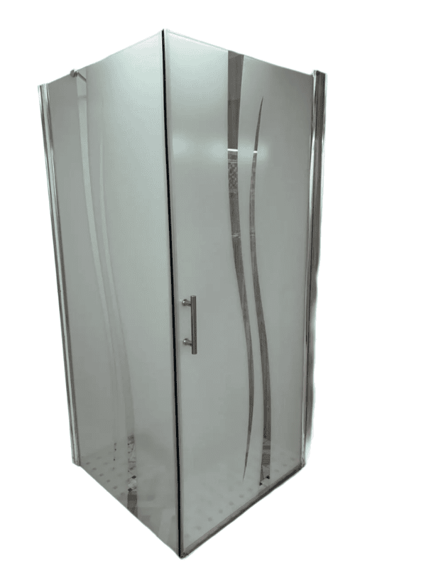Laduma shower door chromer matt