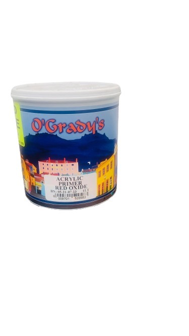 Acrylic primer red oxide 1l Acrylic primer red oxide 1l