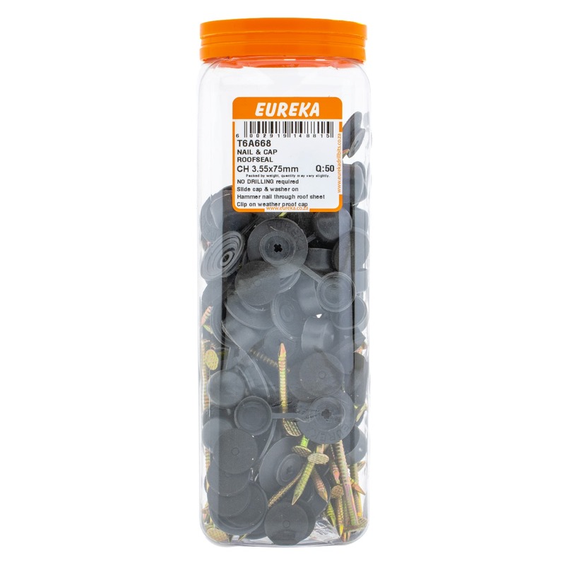 Roofseal cap & nails
