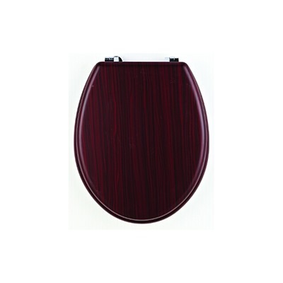 Monogany toilet seat