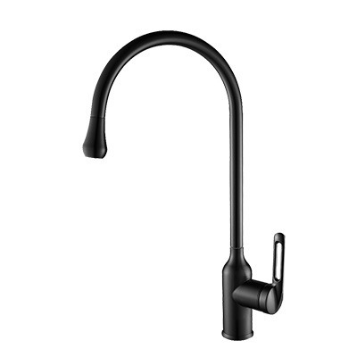 Sink mixer with black silicone Sink mixer with black silicone