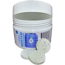Water tank tablet