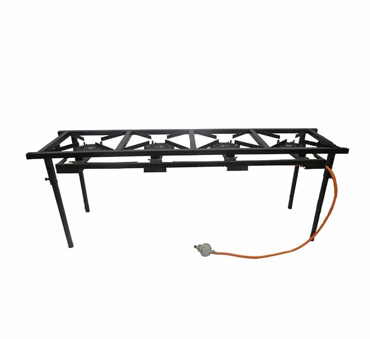 4 Pot gas table stove