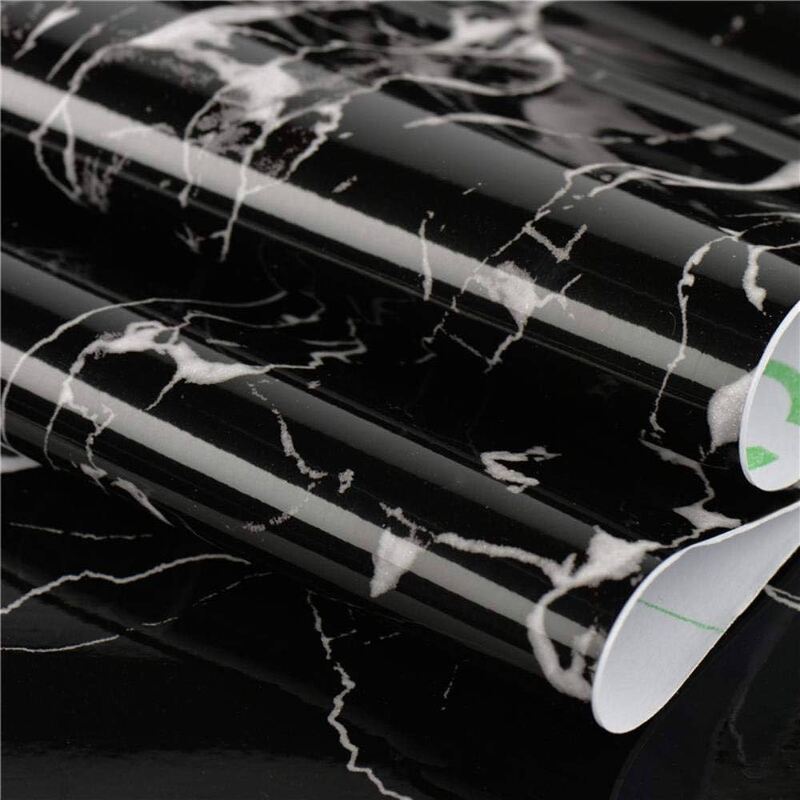 Adhesive wall paper panel