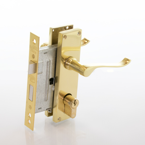 Lockset lily handle
