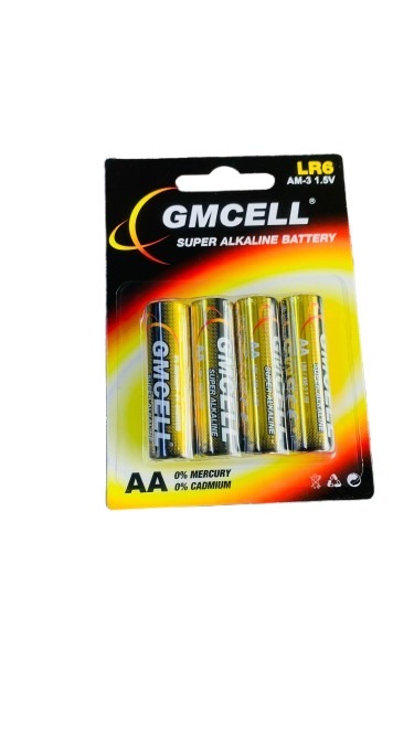 GMcell 1.5v aa battery pack of 4 GMcell 1.5v aa battery pack of 4