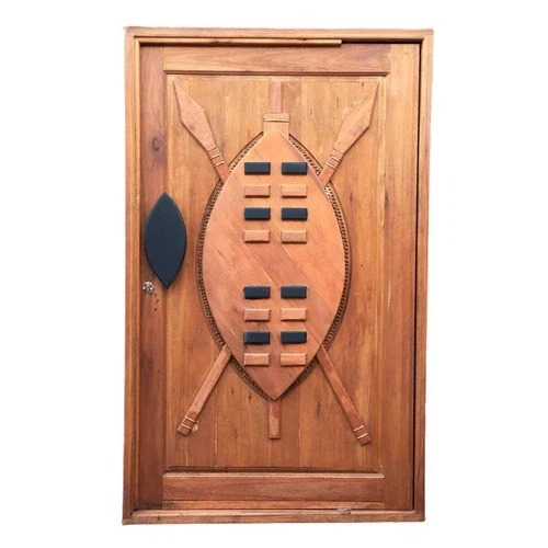 Double shield pivot door