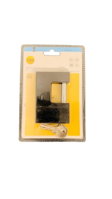Yale 90mm iton shutter padlock